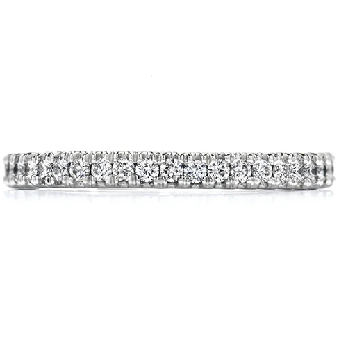 luxurious engagement rings for women-Hearts On Fire Enticement Wedding Band