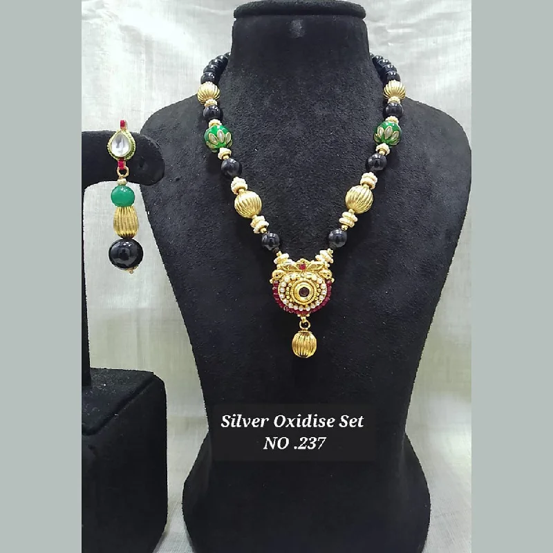 unique necklaces for women-Jyoti Arts Gold Plated Necklace Set