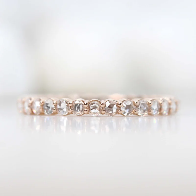 unique engagement rings with diamonds for women-Paige - Diamond Eternity Wedding Band in Your Choice of 14K Gold