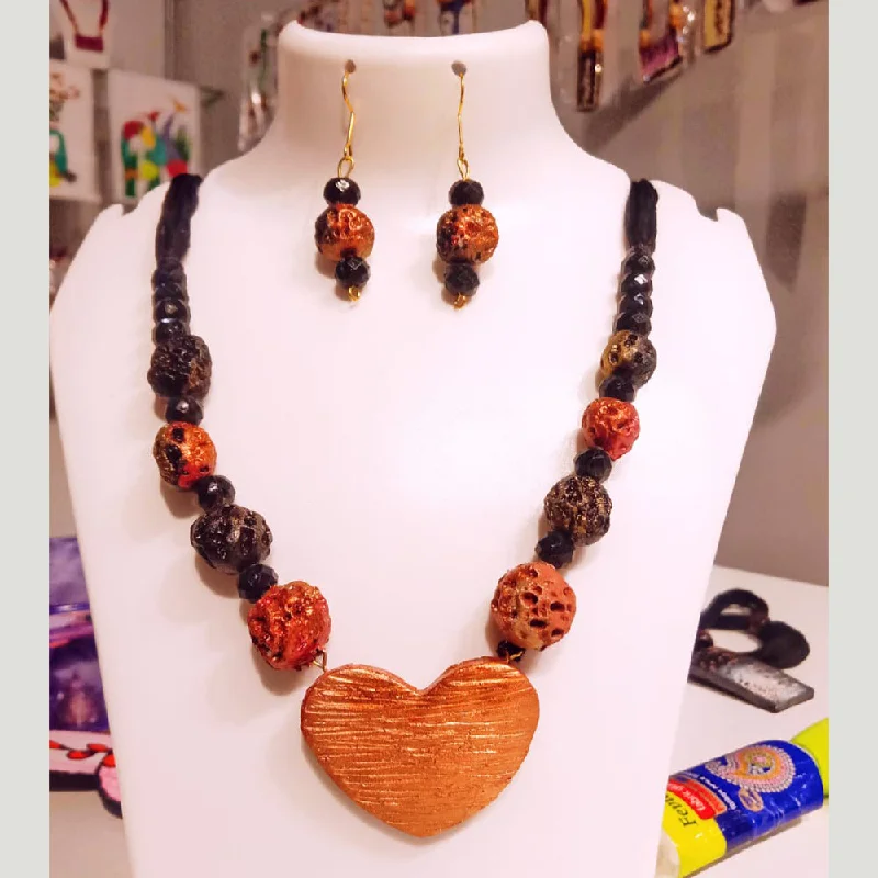 vintage necklaces for women-Pakhi Creation Handmade Necklace Set