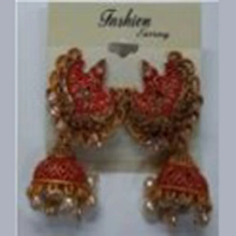 chunky earrings for women-Infinity Jewels Jhumki Earrings