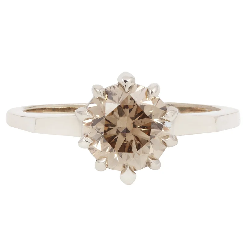 solitaire rings for women-North Star Solitaire Ring