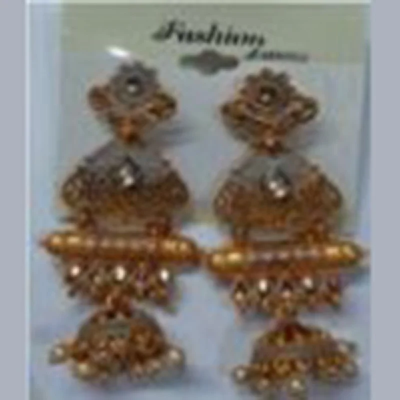 enamel earrings for women-Infinity Jewels Jhumki Earrings