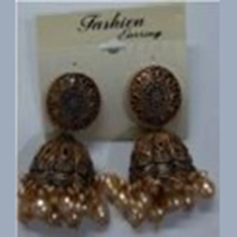 gemstone earrings for women-Infinity Jewels Jhumki Earrings