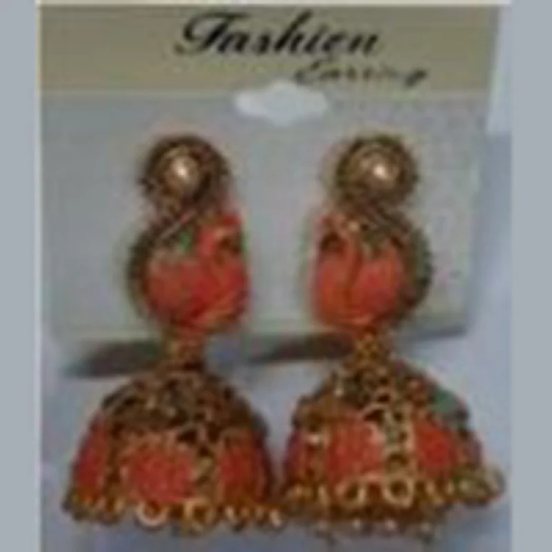 matching earrings for women-Infinity Jewels Jhumki Earrings