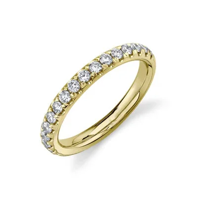 bold rings for women-Diamond Band Ring