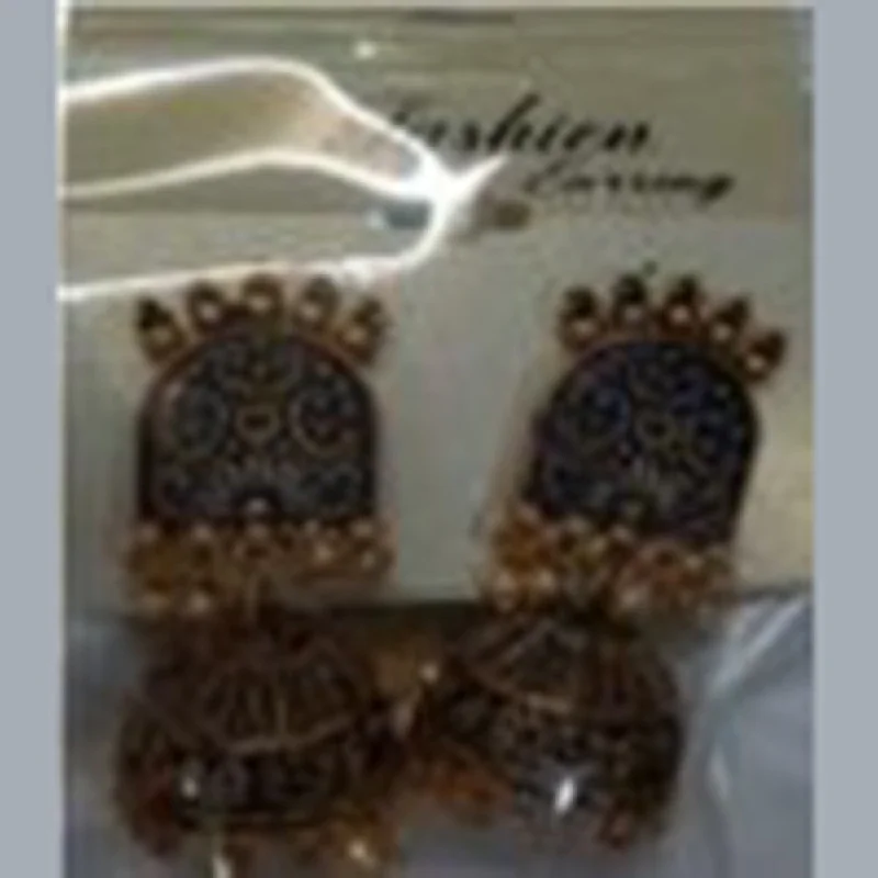 handmade earrings for women-Infinity Jewels Jhumki Earrings