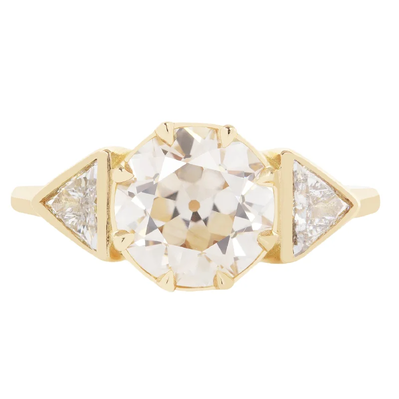 topaz rings for women-Bright Diamond Vega Ring