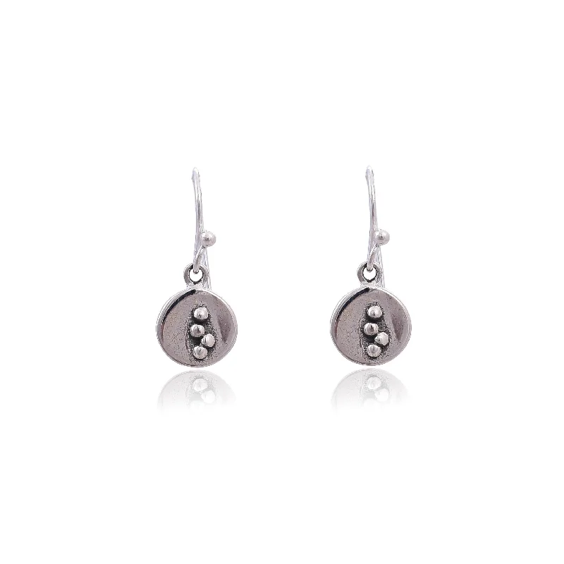 casual stud earrings for women-Silver Mountain 925 Silver Earring