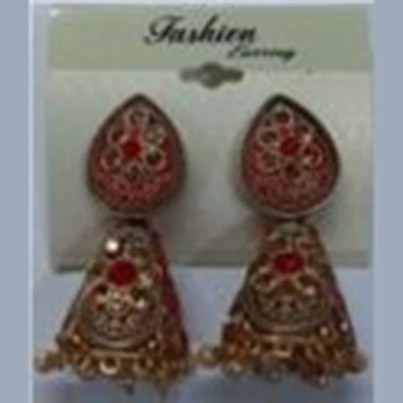 infinity earrings for women-Infinity Jewels Jhumki Earrings