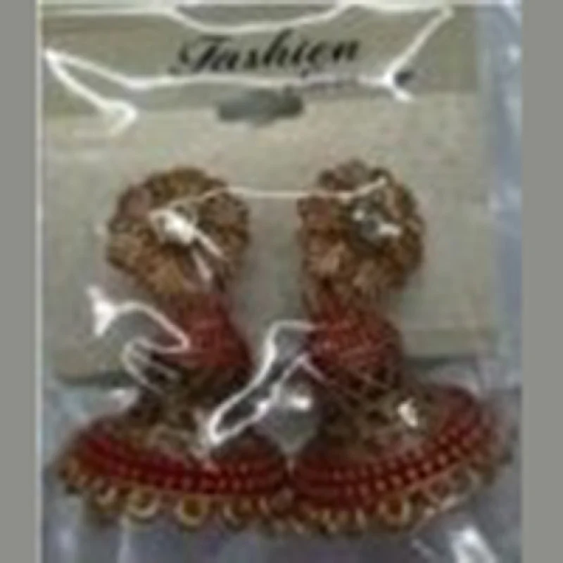 vintage pearl earrings for women-Infinity Jewels Jhumki Earrings