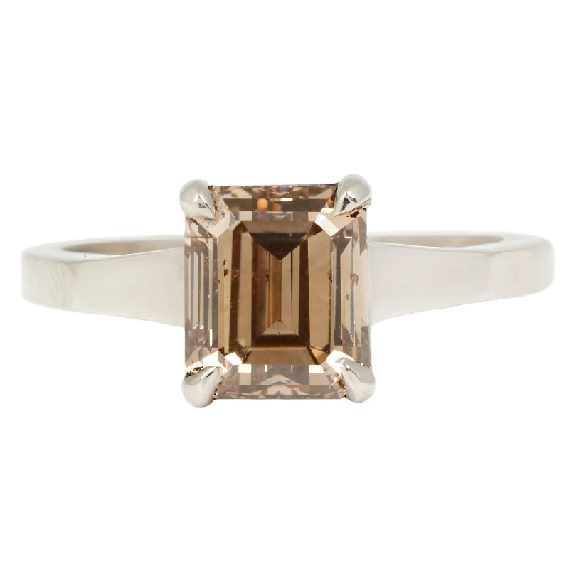 minimalist rings for women-Ember Diamond Solitaire