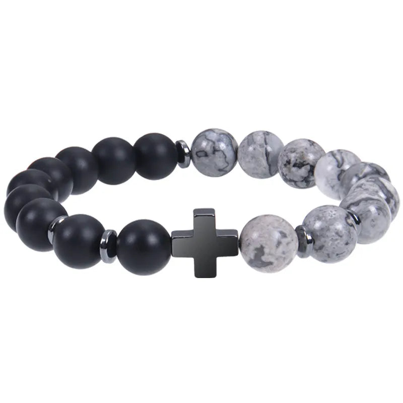 Map Stone Grinding Sand Bracelet