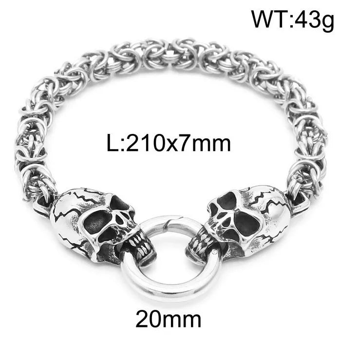 Skull Bracelet = Kb164523-Z