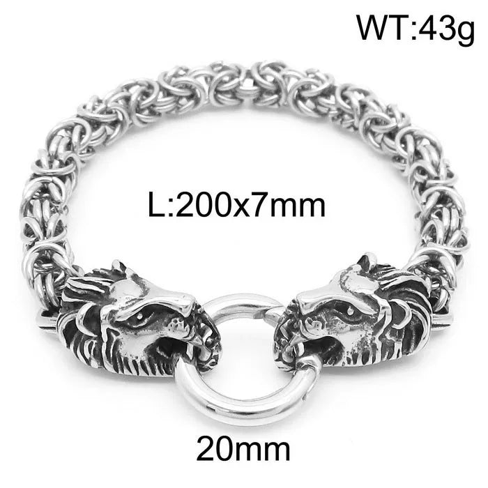 Lion's Head Bracelet = Kb164522-Z