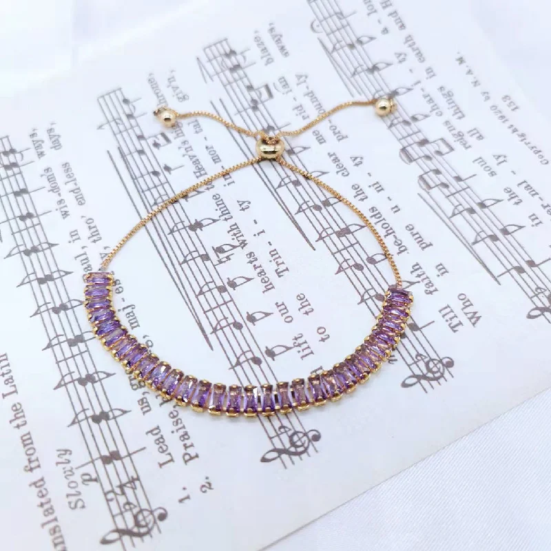 Purple-14K Gold