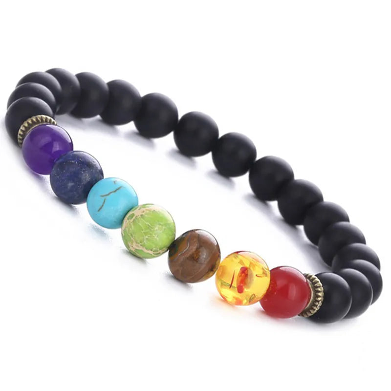 stackable bracelets for women-Vintage Style Multicolor Alloy Stone Unisex Bracelets