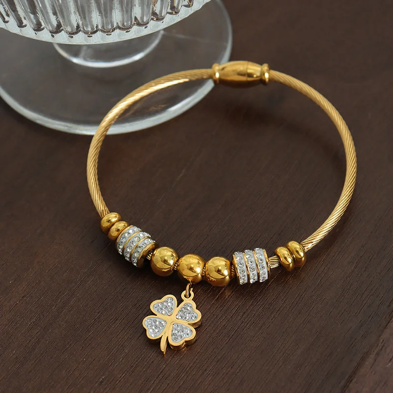 Gold Suction Iron Bracelet