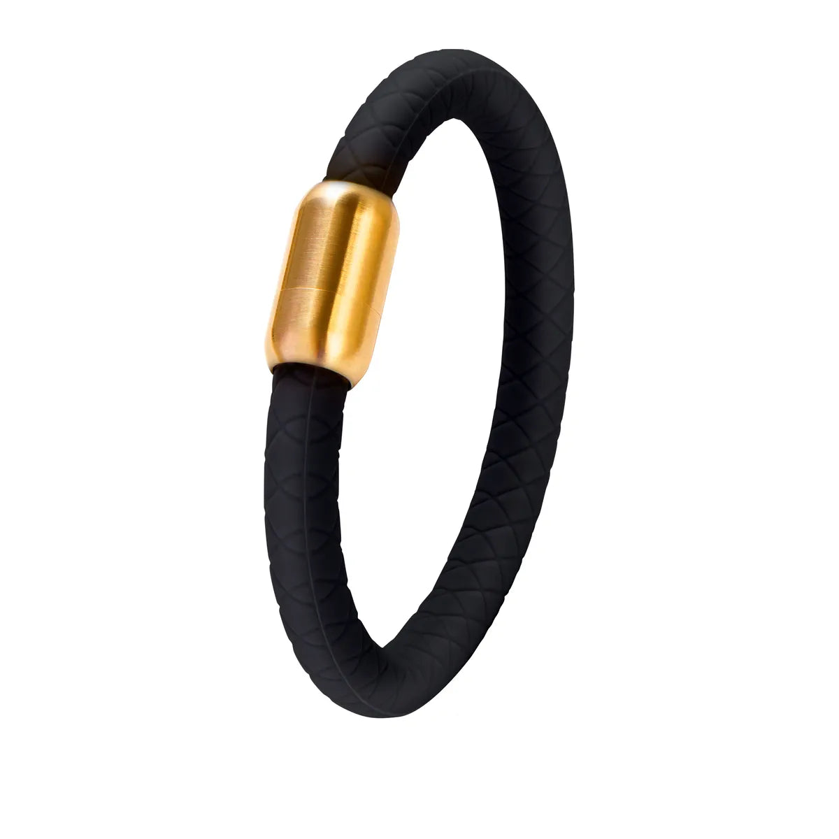 Black Ring Gold Buckle