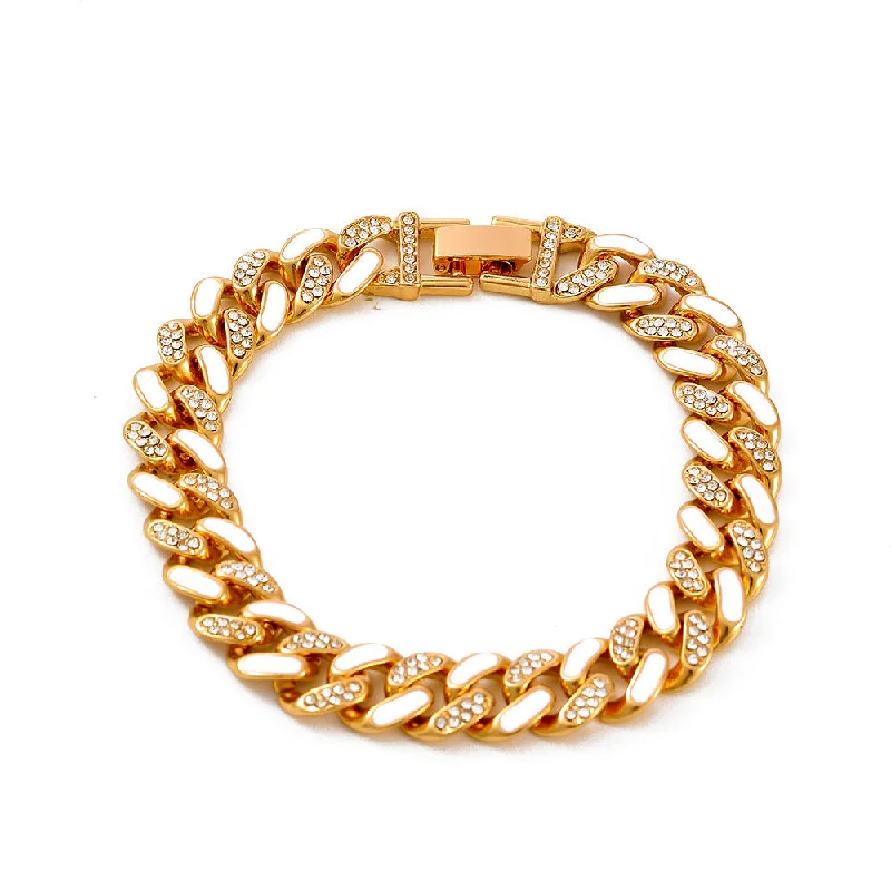 05kc Gold White-Anklet