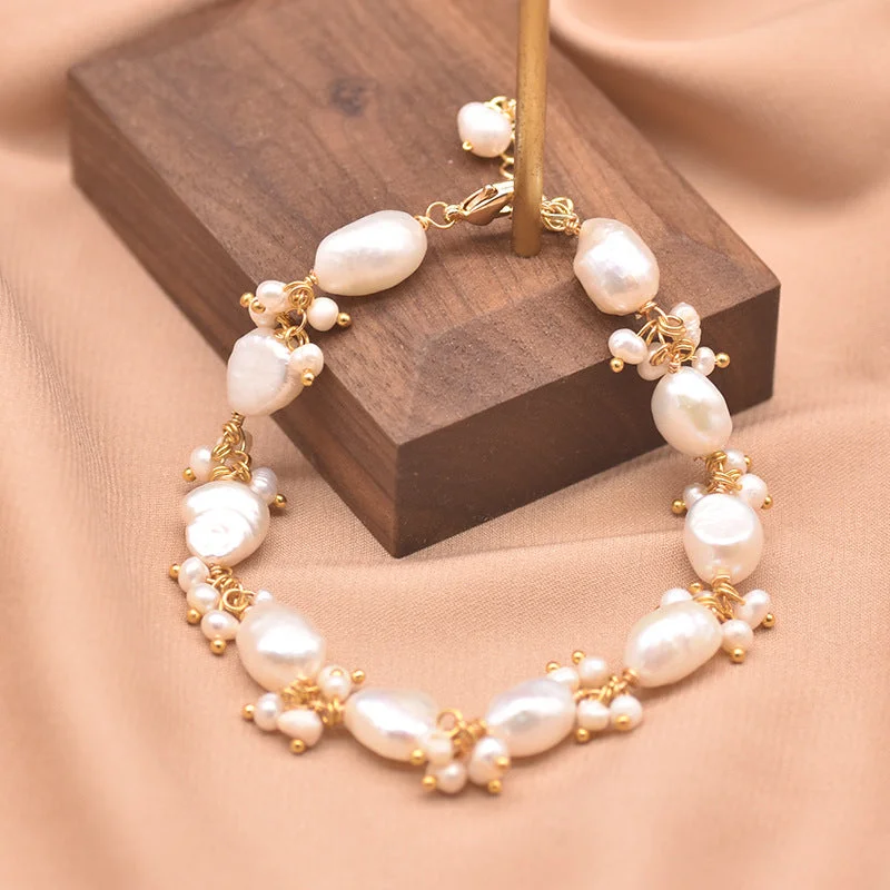 Baroque Irregular Pearl Bracelet