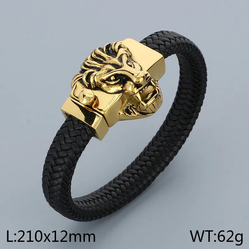 Lion's Head Style Gold