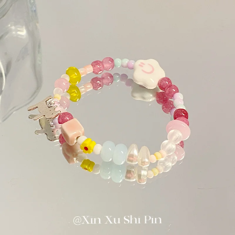 Pink Cloud Bracelet