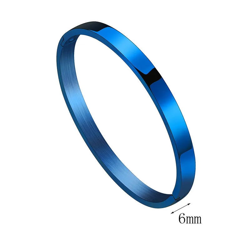 6mm Wide Blue