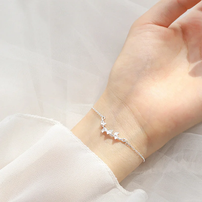 Bt0021 Apricot Leaf Bracelet